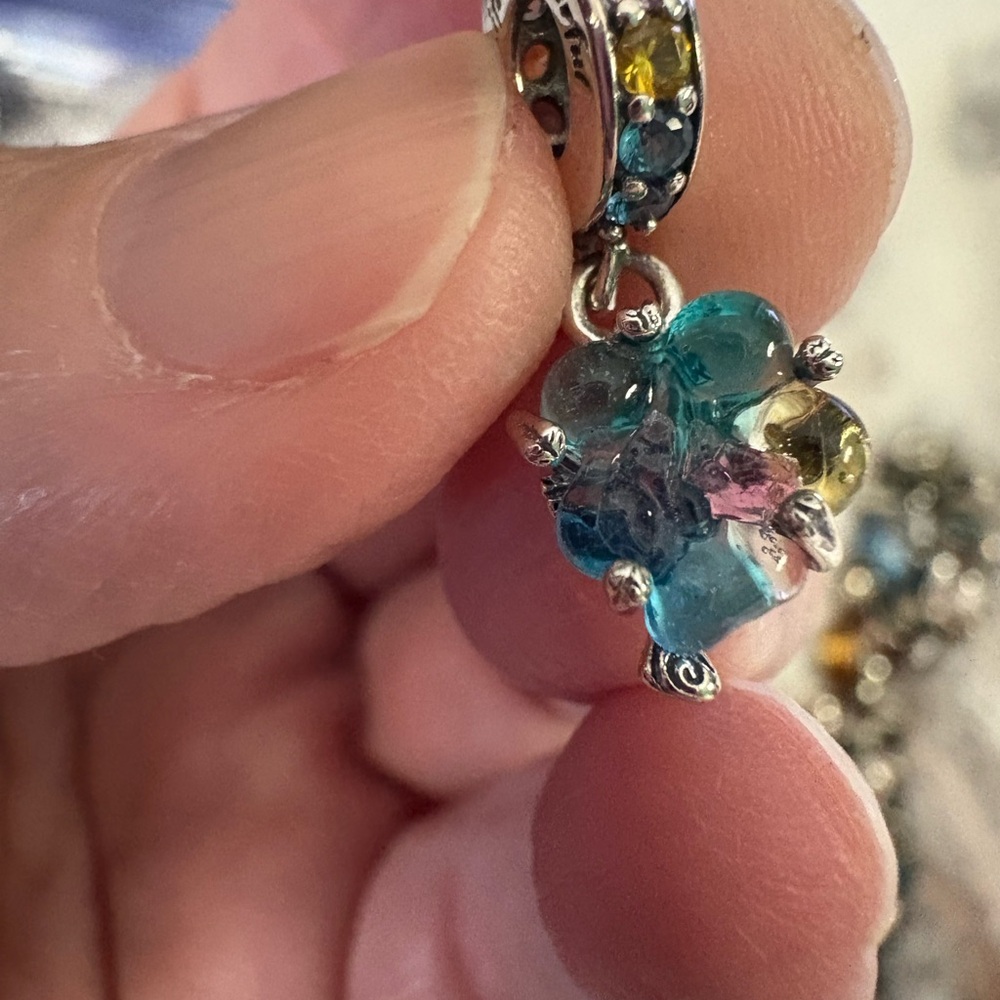 Sterling silver tree charm
